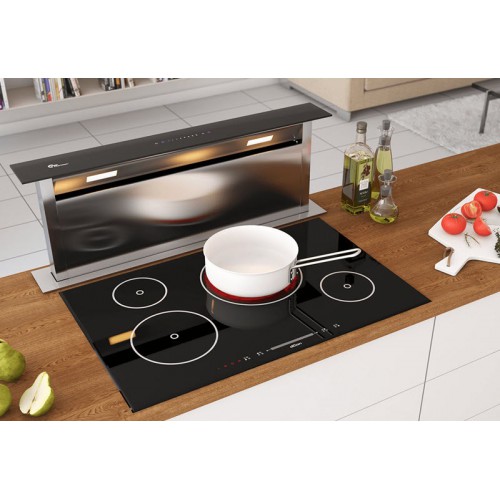 Downdraft cooker hood Trent blackstainless steel